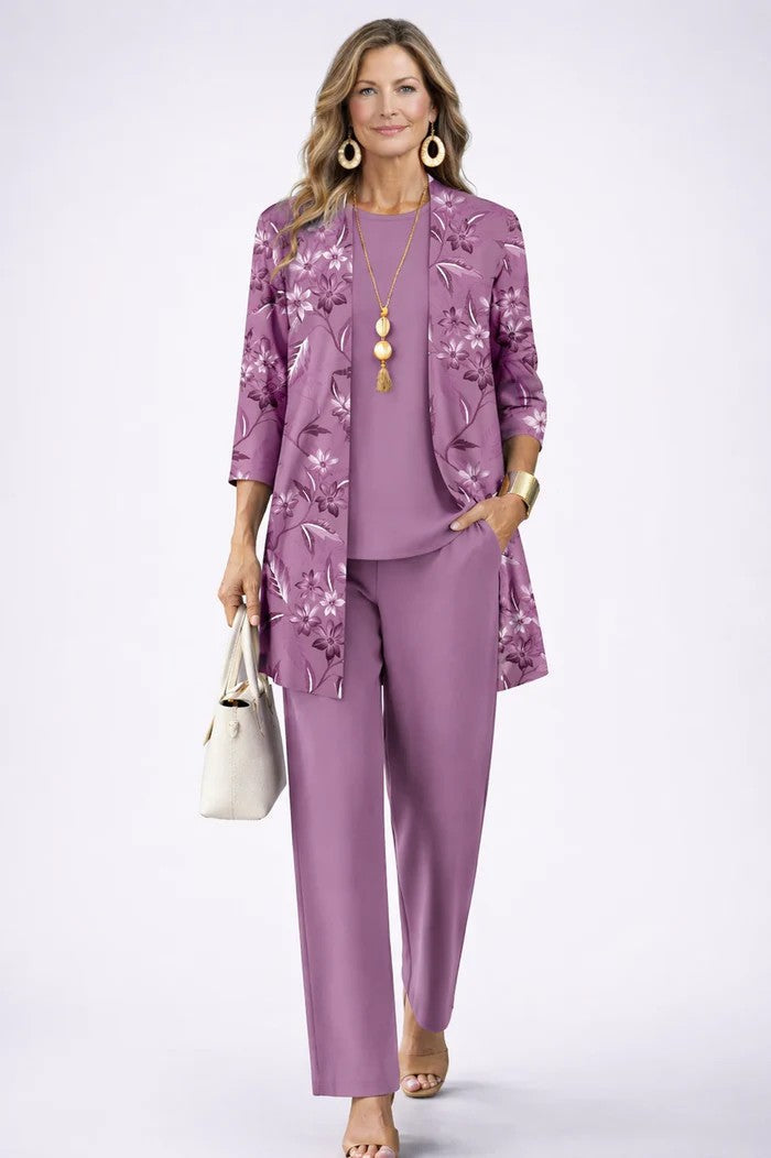 Jenilyn – Completo Elegante Tre Pezzi – Spazio Moda – vista 4