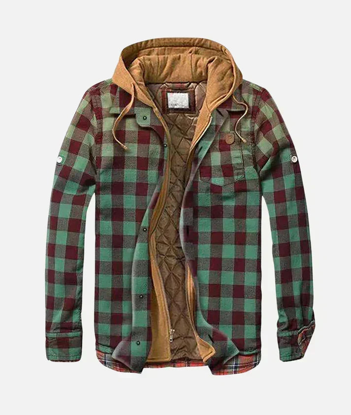 Varel – Giacca Patchwork a Scacchi da Uomo – Spazio Moda – vista 3