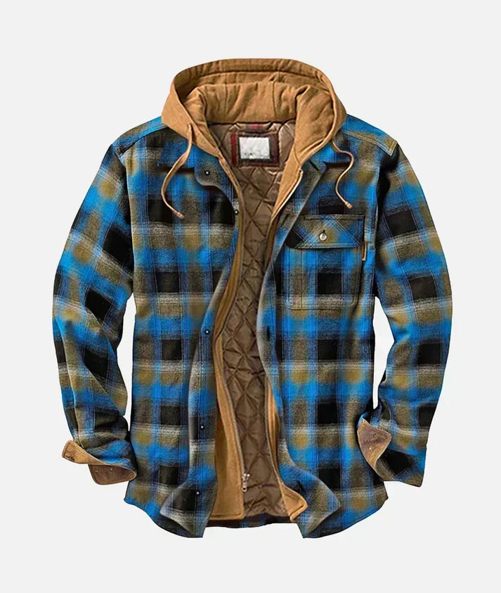 Varel – Giacca Patchwork a Scacchi da Uomo – Spazio Moda – vista 6