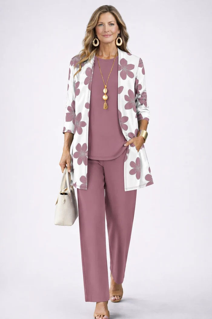 Jenilyn – Completo Elegante Tre Pezzi – Spazio Moda – vista 11