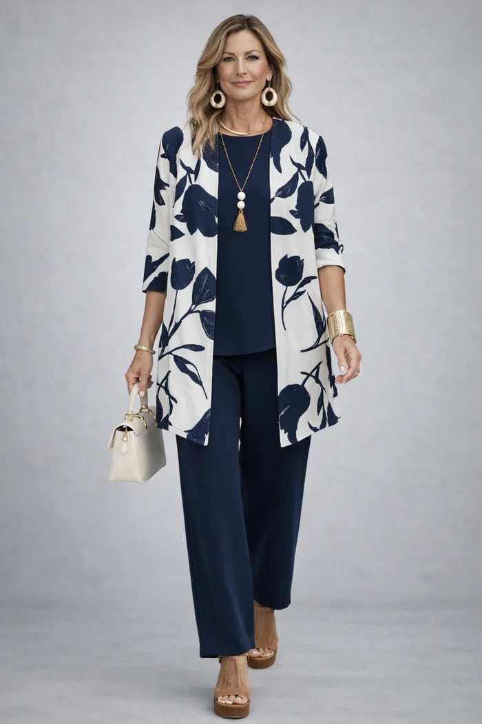 Jenilyn – Completo Elegante Tre Pezzi – Spazio Moda – vista 8