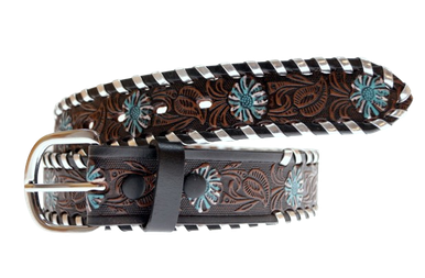 Cintura El Charro E701 in Cuoio con Fibbia – Spazio Moda