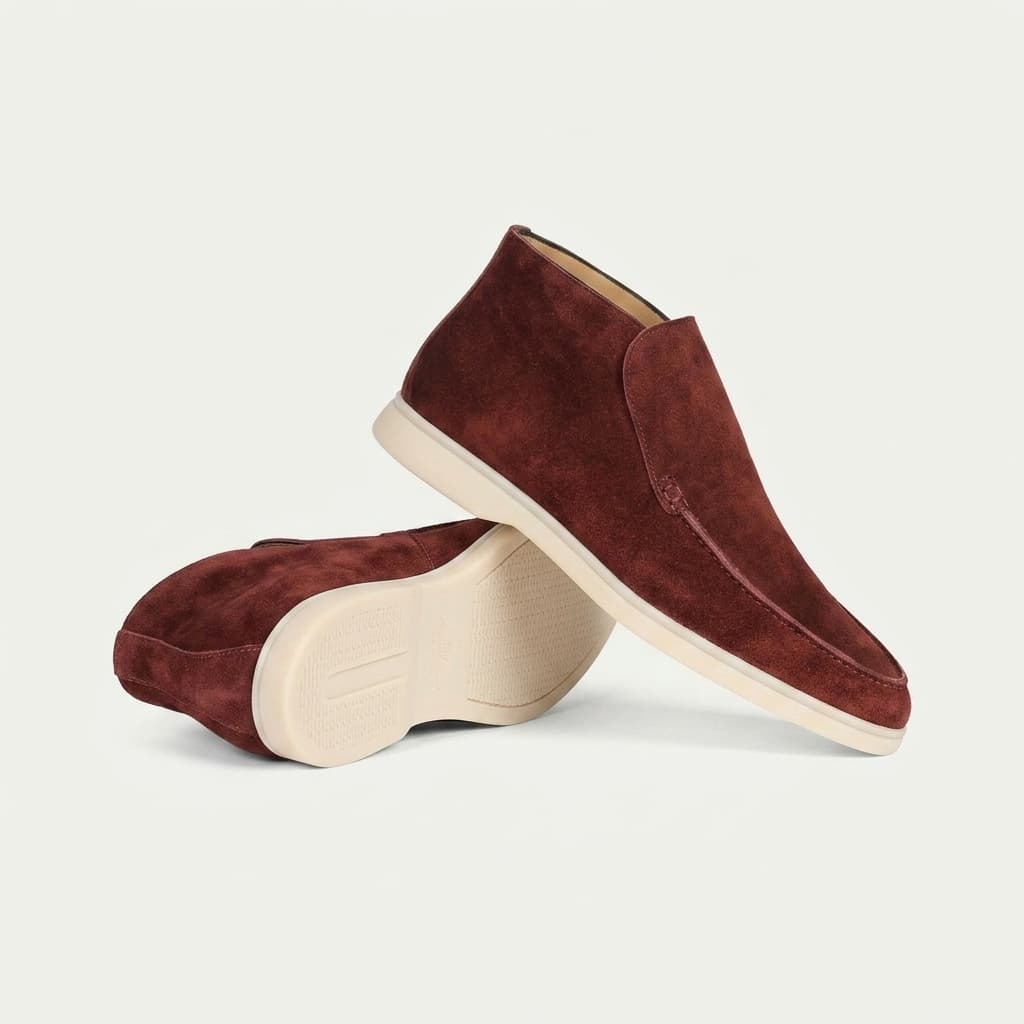 Mocassini Slip-On in Camoscio – Spazio Moda – vista 6