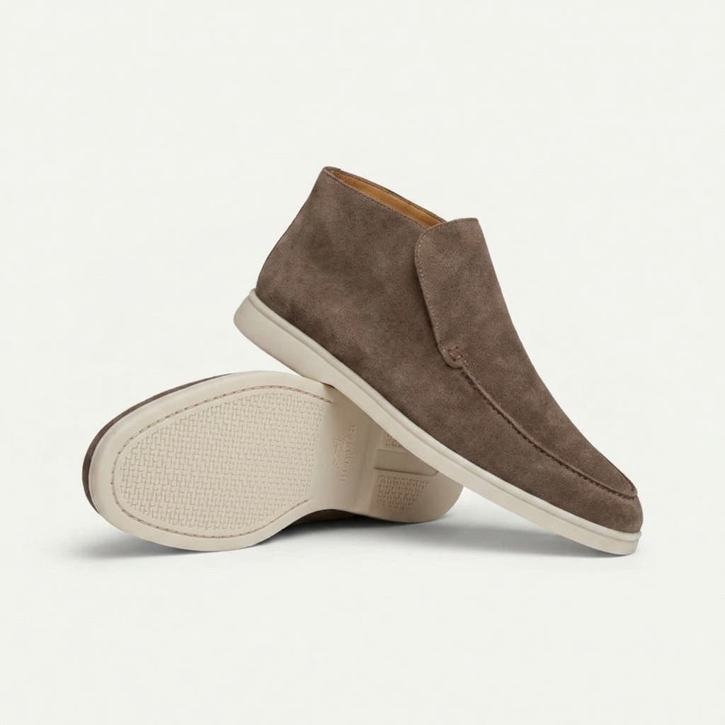 Mocassini Slip-On in Camoscio – Spazio Moda