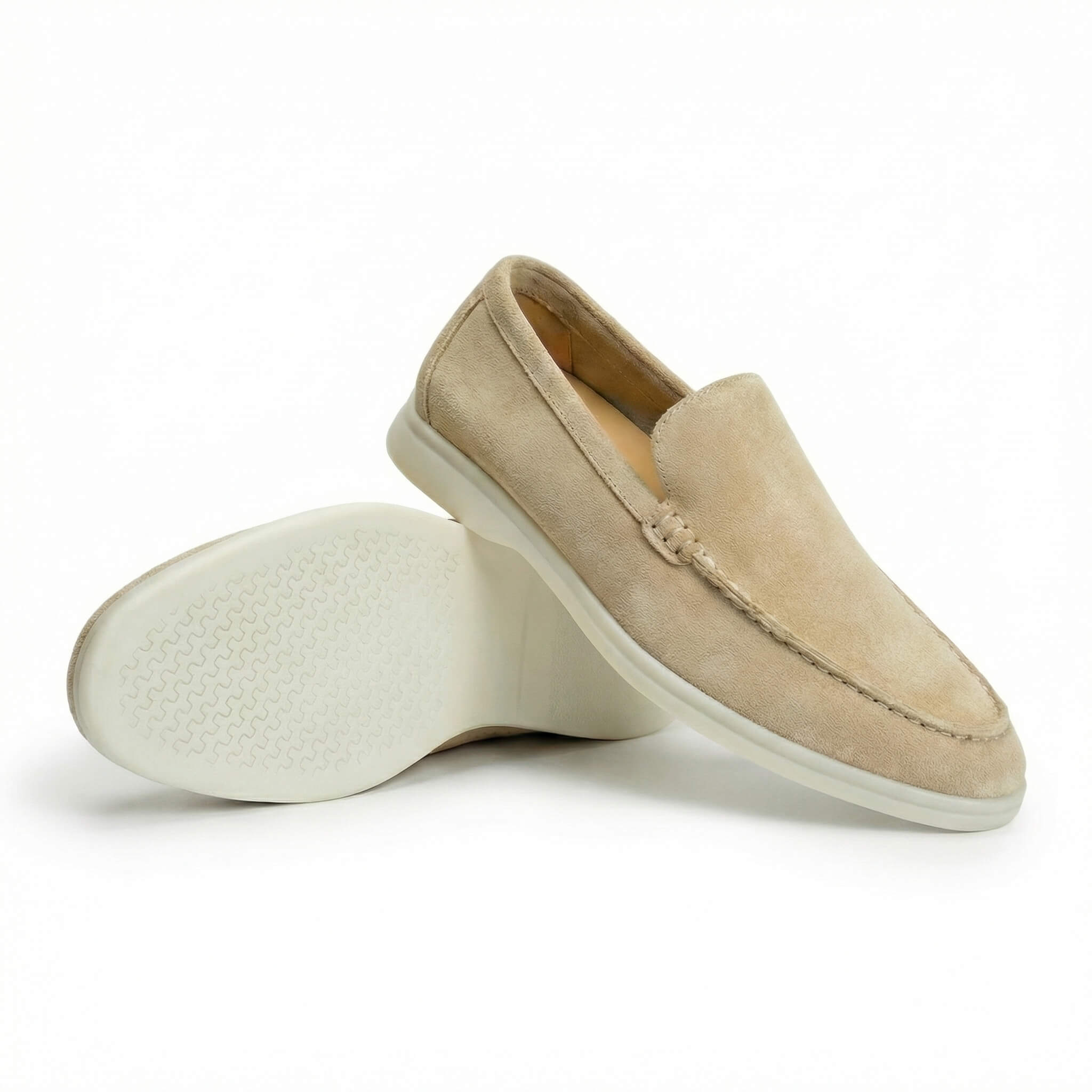 Mocassini Leggeri Slip-On in Camoscio – Spazio Moda