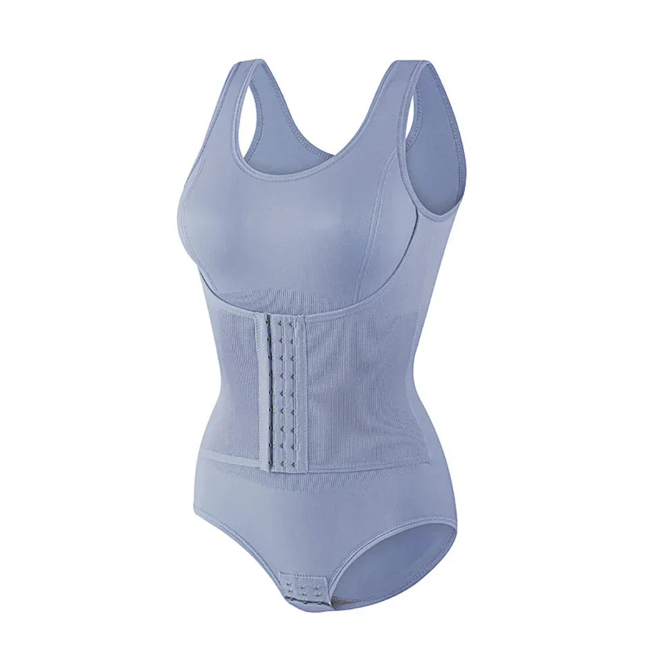Fiamma – Body Modellante con Fascia in Vita e Zip Laterale – Spazio Moda – vista 9