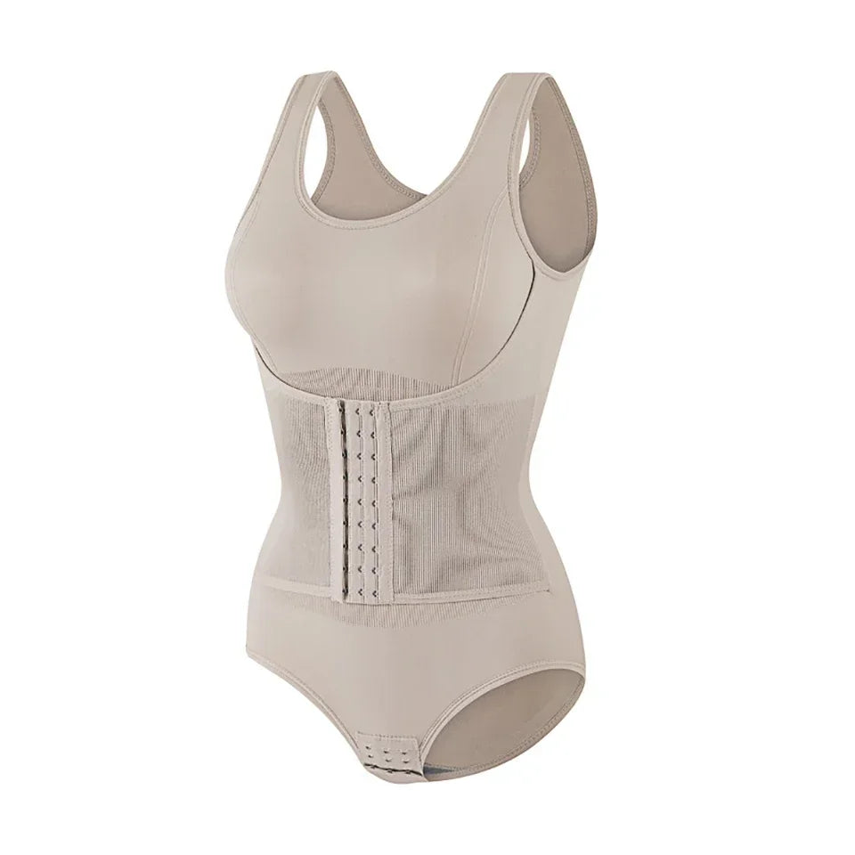 Fiamma – Body Modellante con Fascia in Vita e Zip Laterale – Spazio Moda – vista 8