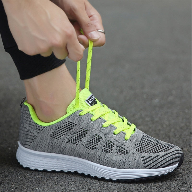 Sneakers con Lacci in Rete – Spazio Moda – vista 5