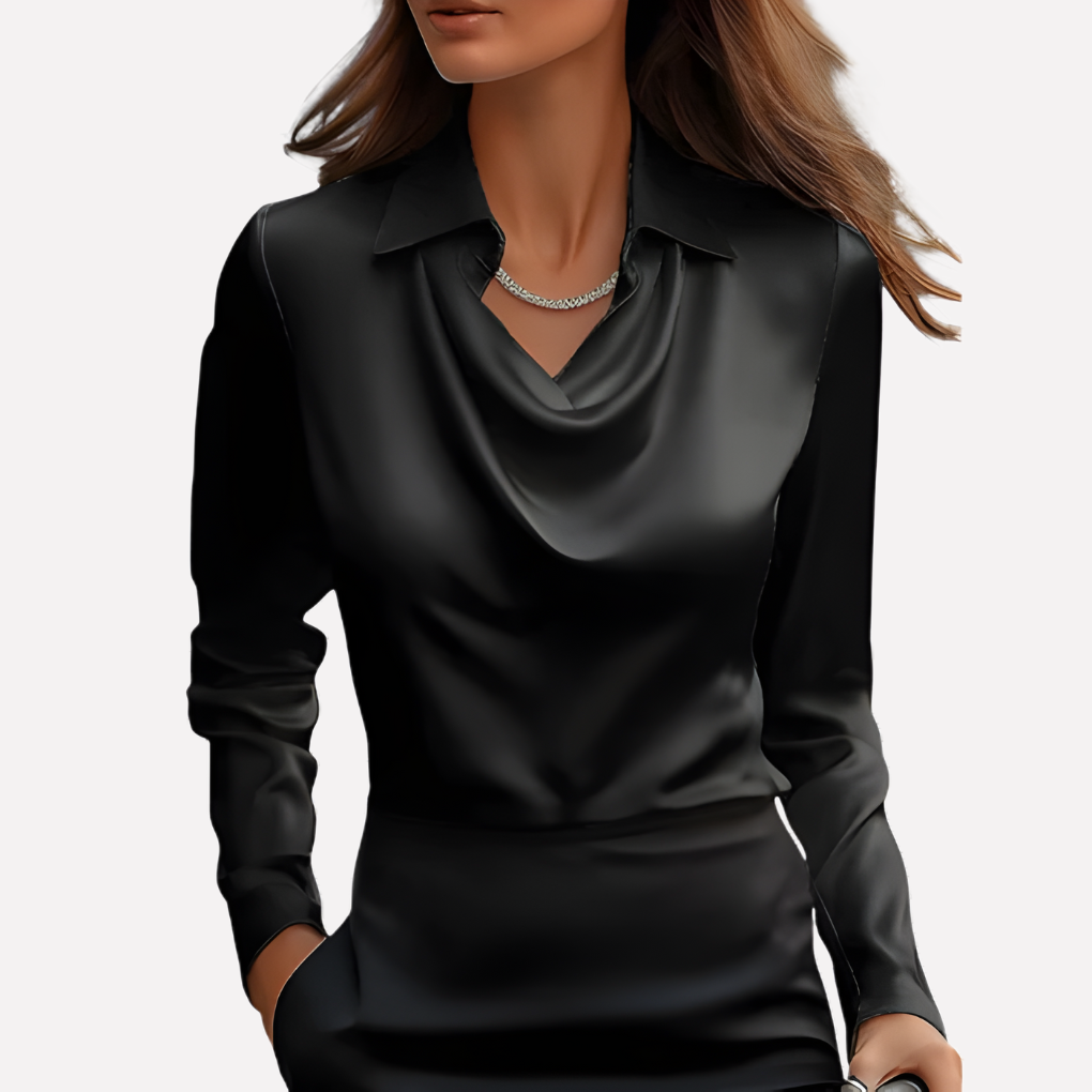 Blusa in Raso – Spazio Moda – vista 2