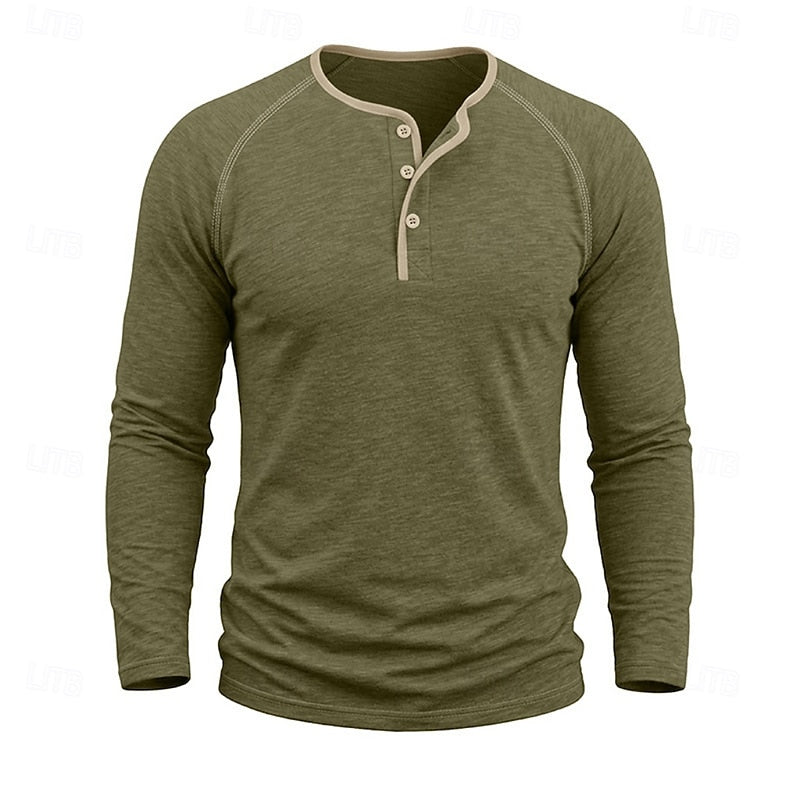 Camicia Classica a Maniche Lunghe con Bottoni – Spazio Moda – vista 2