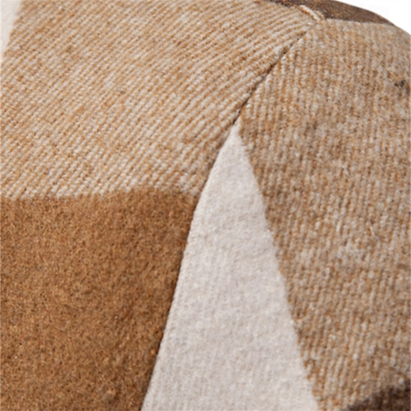 Giacca Strutturata Foderata a Quadri – Spazio Moda – vista 5
