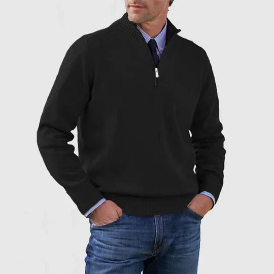 Maglione a Coste a Maniche Lunghe a Lupetto – Spazio Moda – vista 6