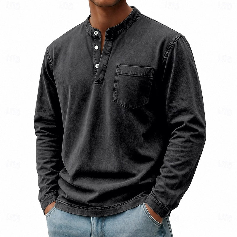 Camicia a Maniche Lunghe con Bottoni – Spazio Moda – vista 5