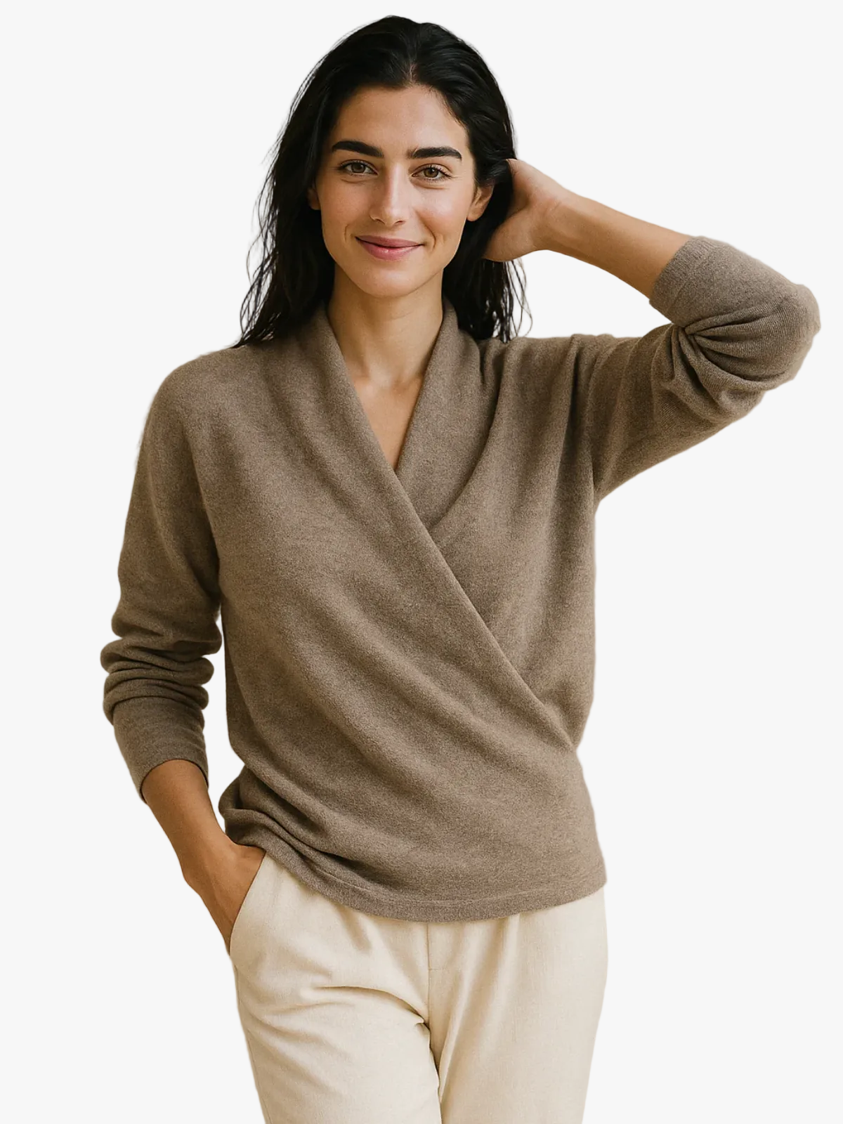 Maglione a Coste a Portafoglio – Spazio Moda