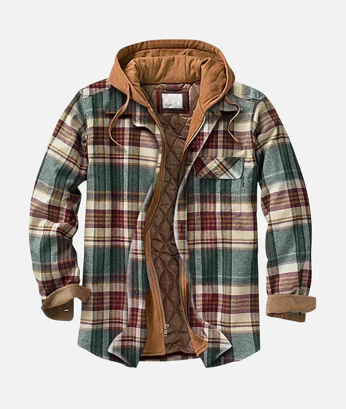 Varel – Giacca Patchwork a Scacchi da Uomo – Spazio Moda – vista 4