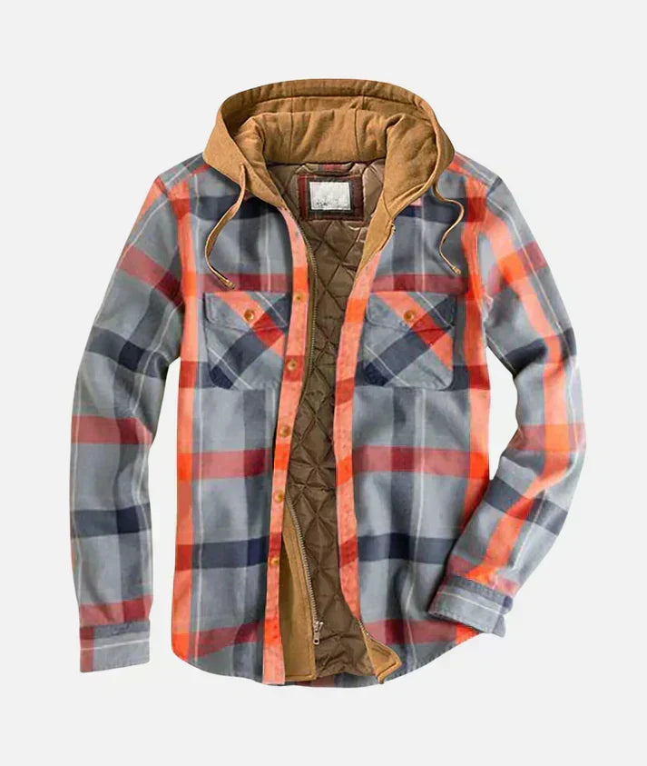 Varel – Giacca Patchwork a Scacchi da Uomo – Spazio Moda – vista 5