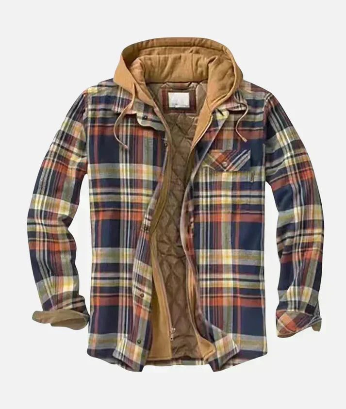 Varel – Giacca Patchwork a Scacchi da Uomo – Spazio Moda – vista 2