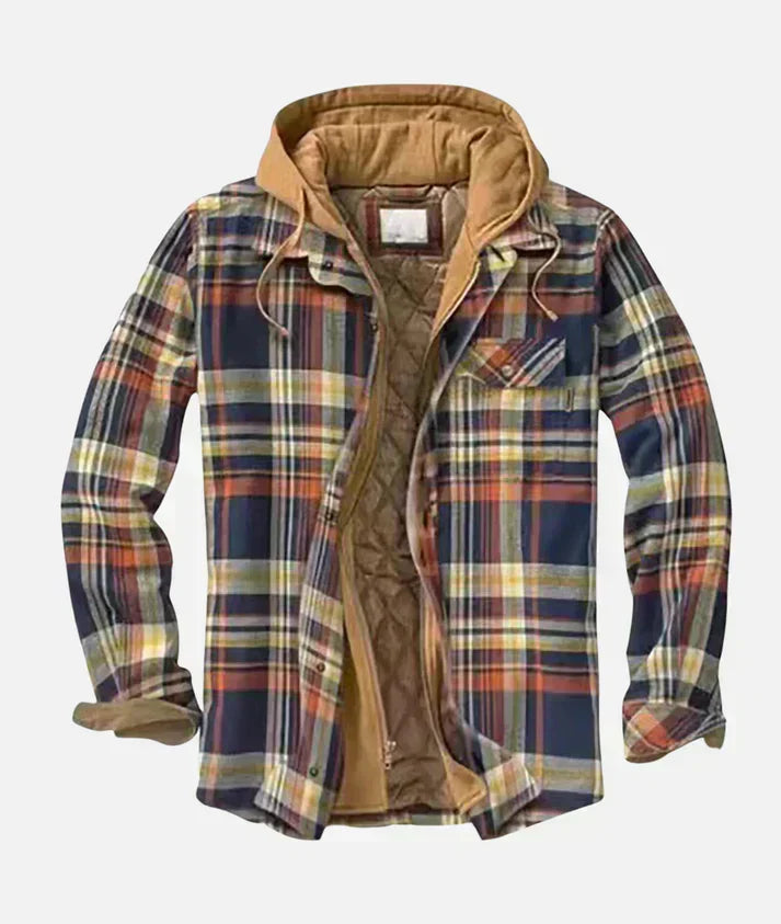 Varel – Giacca Patchwork a Scacchi da Uomo – Spazio Moda – vista 8
