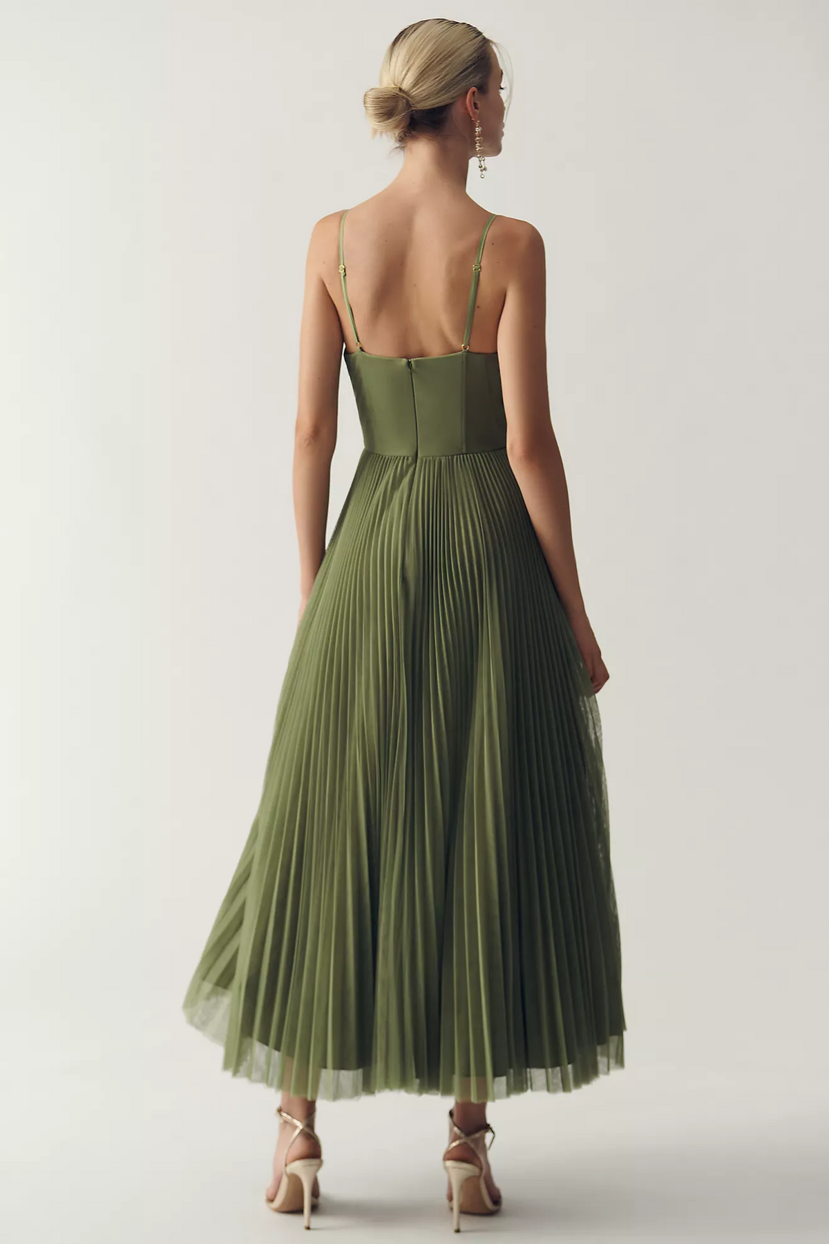 Tamara – Abito Midi con Corsetto Strutturato – Spazio Moda – vista 4
