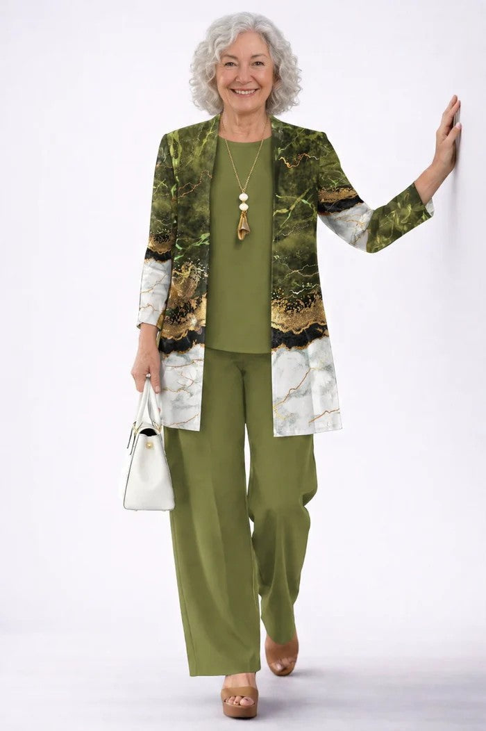 Jenilyn – Completo Elegante Tre Pezzi – Spazio Moda – vista 12