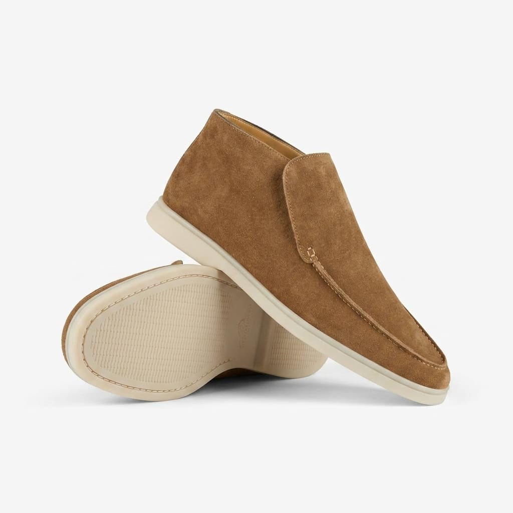 Mocassini Slip-On in Camoscio – Spazio Moda – vista 4