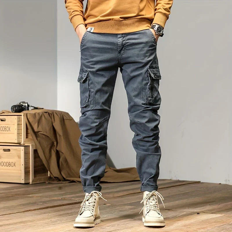 Pantaloni Affusolati Slim con Tasche – Spazio Moda – vista 3