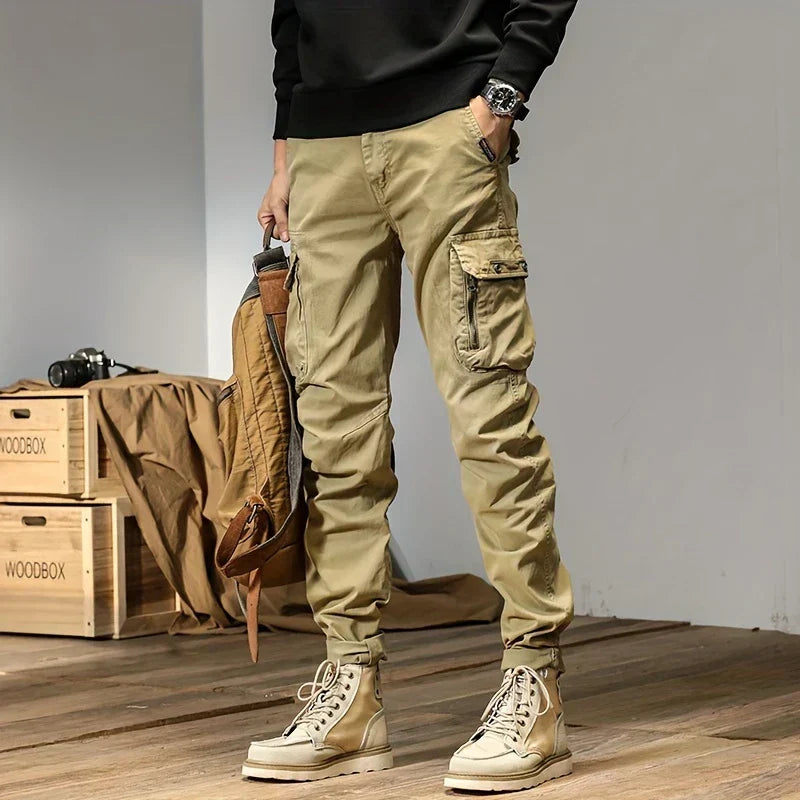 Pantaloni Affusolati Slim con Tasche – Spazio Moda – vista 4
