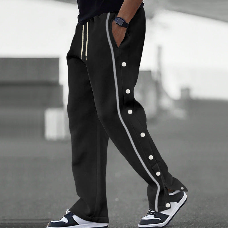 Pantaloni Morbidi con Bottoni – Spazio Moda