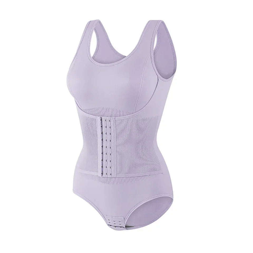 Fiamma – Body Modellante con Fascia in Vita e Zip Laterale – Spazio Moda – vista 10