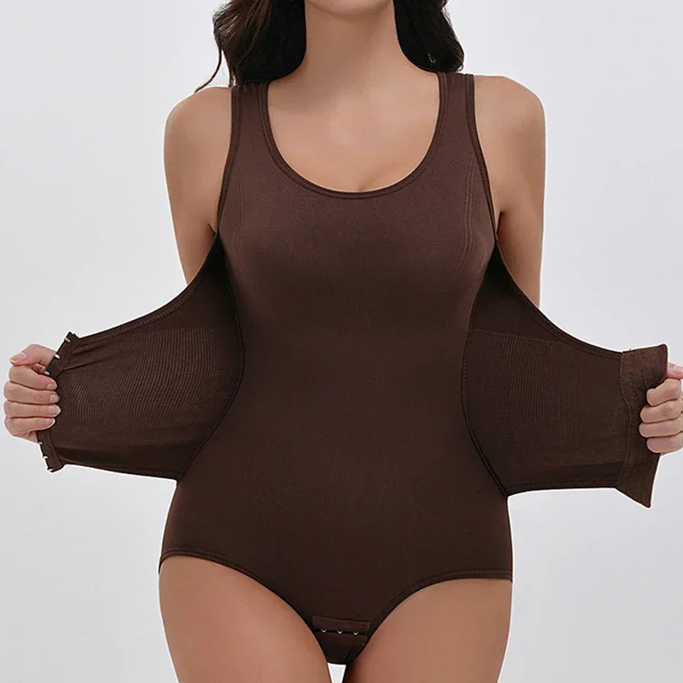 Fiamma – Body Modellante con Fascia in Vita e Zip Laterale – Spazio Moda – vista 12
