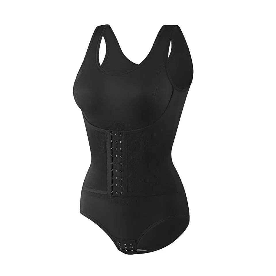Fiamma – Body Modellante con Fascia in Vita e Zip Laterale – Spazio Moda – vista 7
