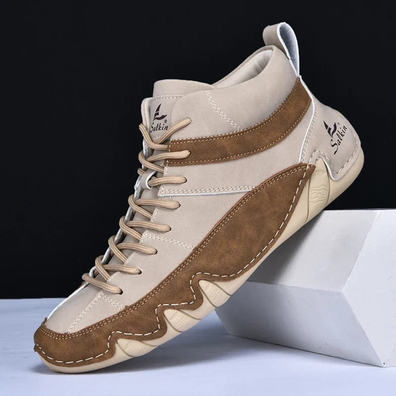 Sneakers Imbottite in Camoscio – Spazio Moda – vista 2