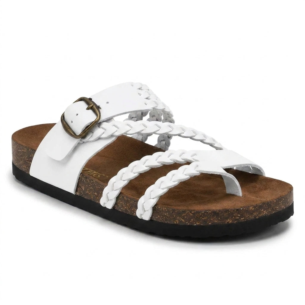 Aurora – Sandali Intrecciati con Soletta Anatomica – Spazio Moda – vista 6