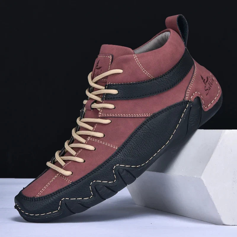 Sneakers Imbottite in Camoscio – Spazio Moda – vista 4