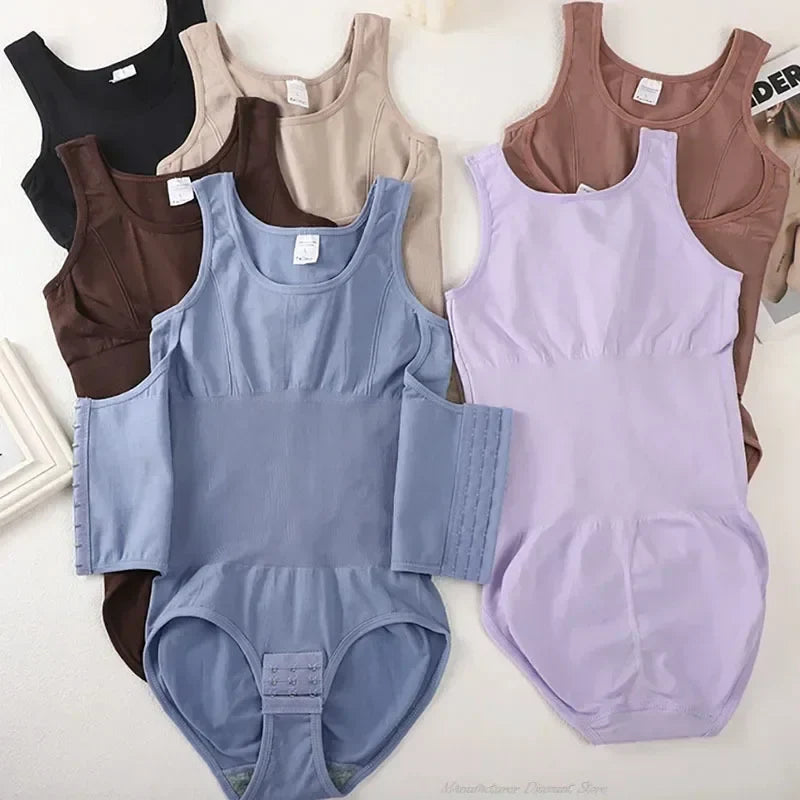 Fiamma – Body Modellante con Fascia in Vita e Zip Laterale – Spazio Moda – vista 2