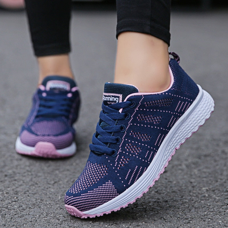 Sneakers con Lacci in Rete – Spazio Moda – vista 3