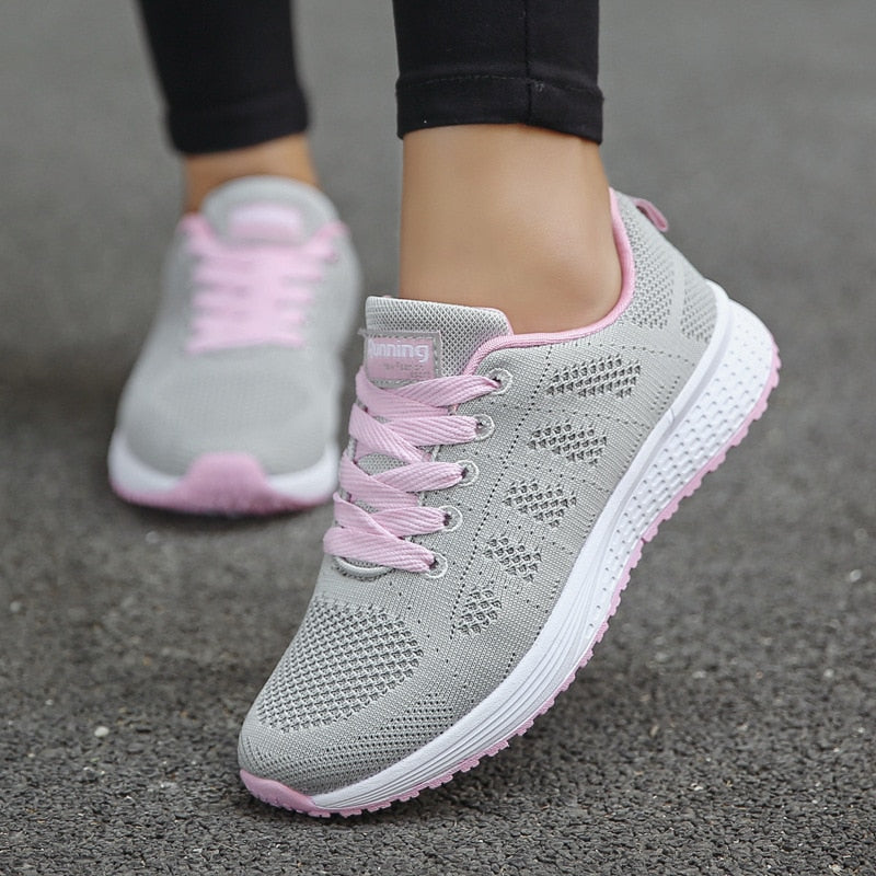 Sneakers con Lacci in Rete – Spazio Moda – vista 4