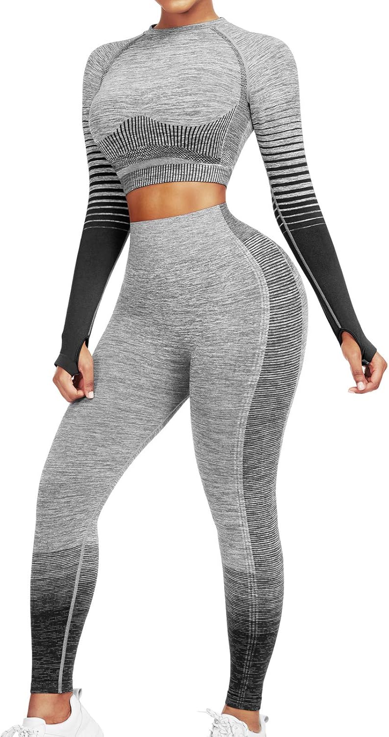 Completo Senza Cuciture a Maniche Lunghe – Spazio Moda