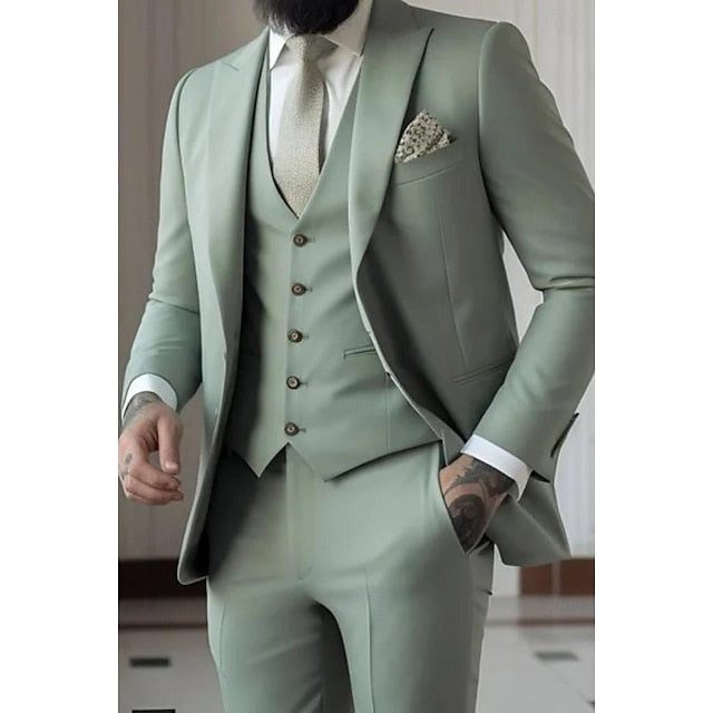 Completo Elegante Slim con Revers – Spazio Moda – vista 2