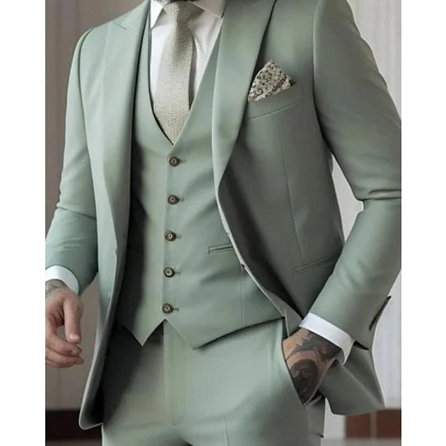 Completo Elegante Slim con Revers – Spazio Moda – vista 3