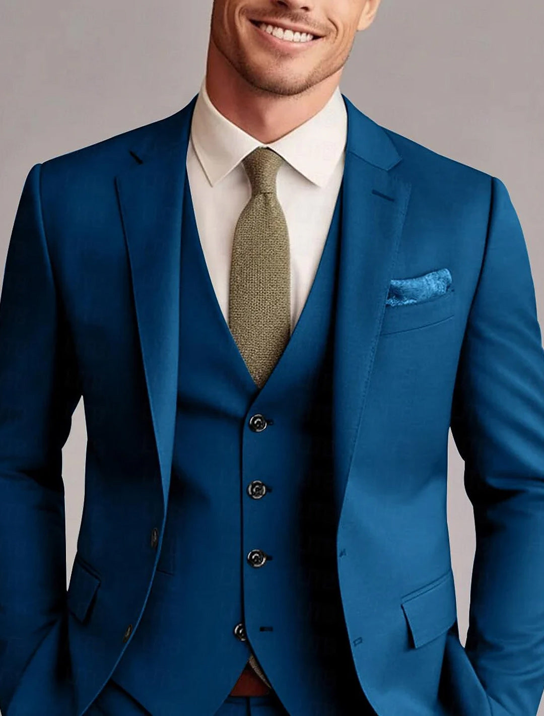 Completo Dritto Elegante con Revers a Lancia – Spazio Moda – vista 5
