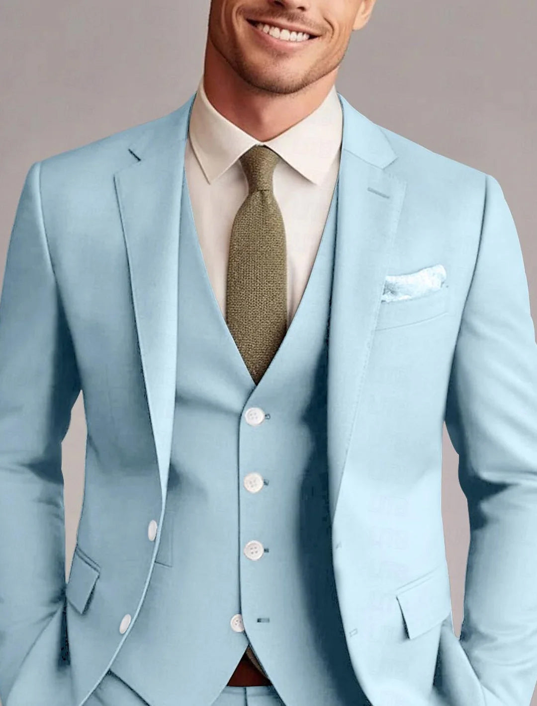 Completo Dritto Elegante con Revers a Lancia – Spazio Moda – vista 6