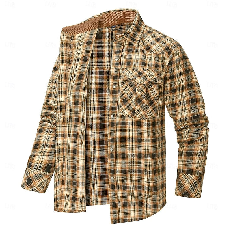 Giacca Calda con Bottoni a Quadri – Spazio Moda – vista 4