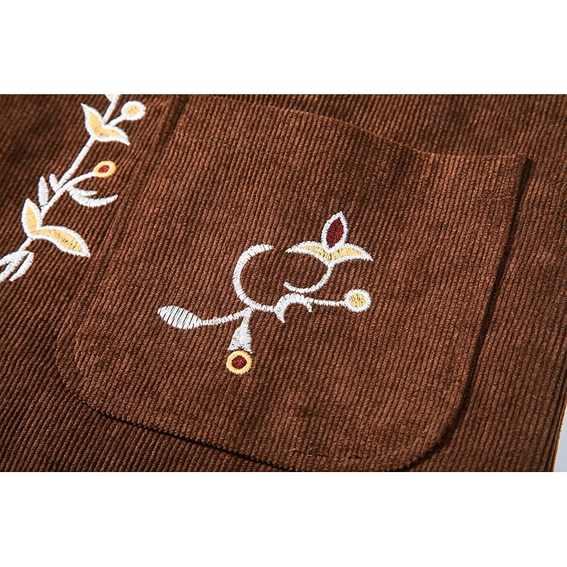 Gilet Monopetto Ricamato con Scollo a V – Spazio Moda – vista 6