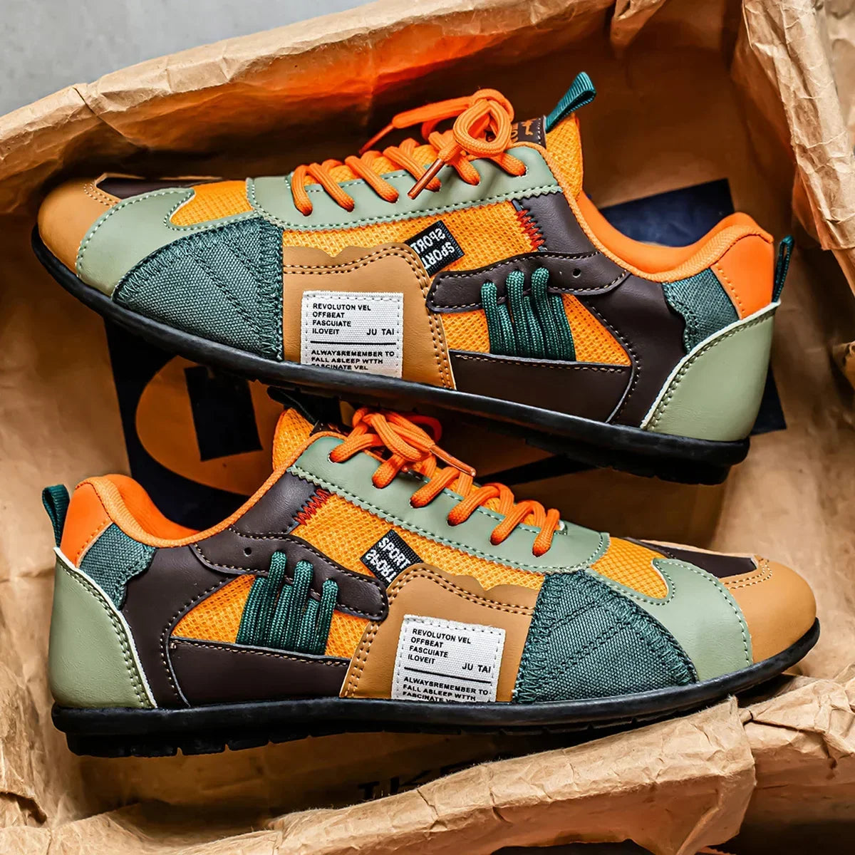 Varel – Sneakers Racer in Pelle e Mesh – Spazio Moda