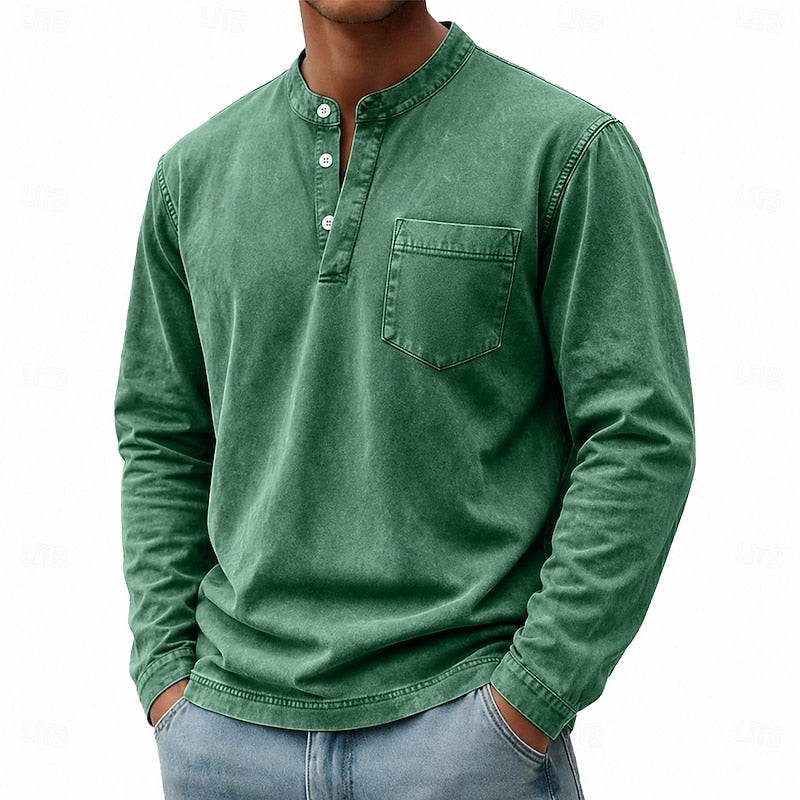 Camicia a Maniche Lunghe con Bottoni – Spazio Moda – vista 3