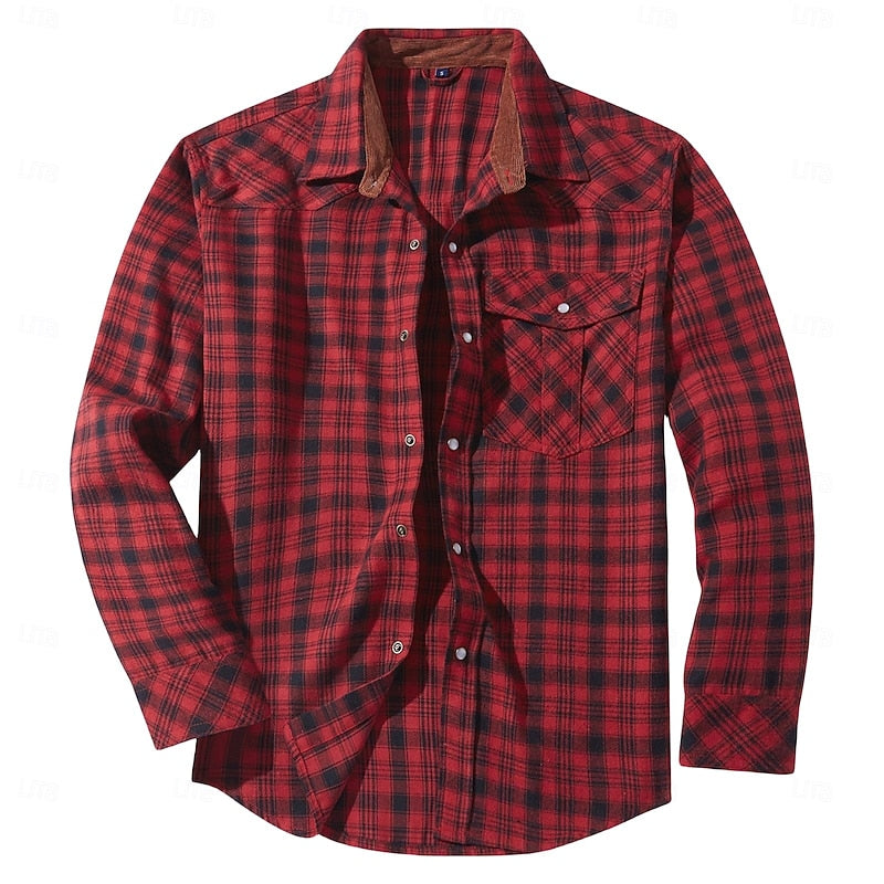 Giacca Calda con Bottoni a Quadri – Spazio Moda – vista 3