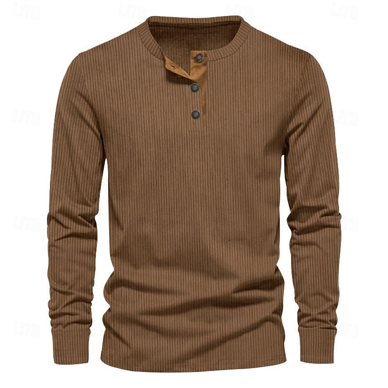 Camicia Aderente a Coste a Maniche Lunghe – Spazio Moda – vista 5