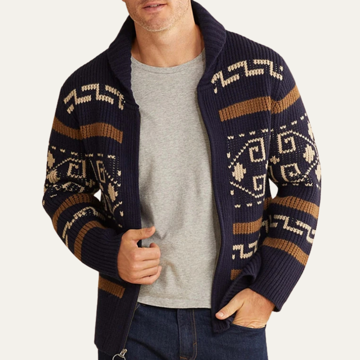 Cardigan Oversize Morbido Aperto sul Davanti – Spazio Moda – vista 5
