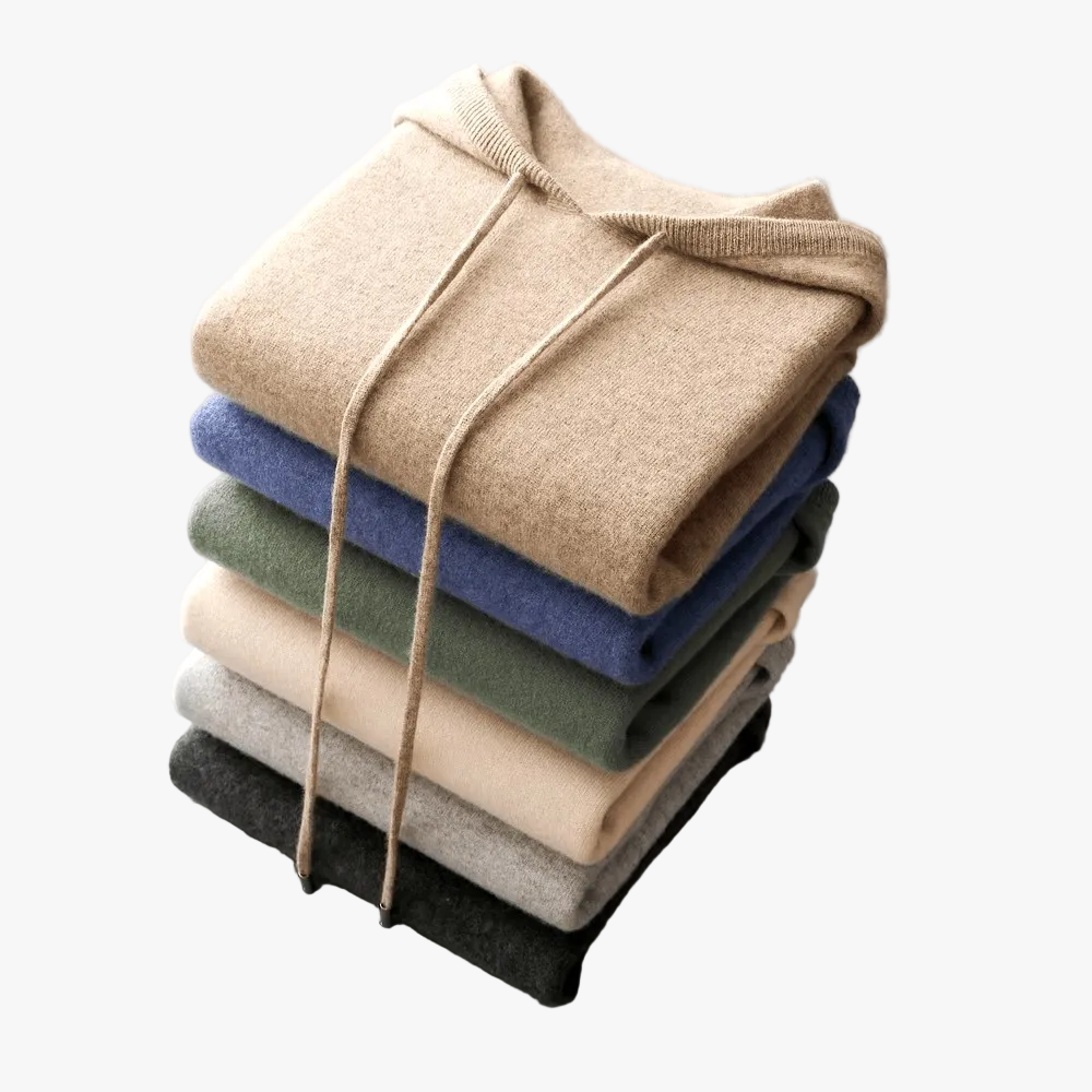 Pullover a Coste con Coulisse in Lana Merino – Spazio Moda